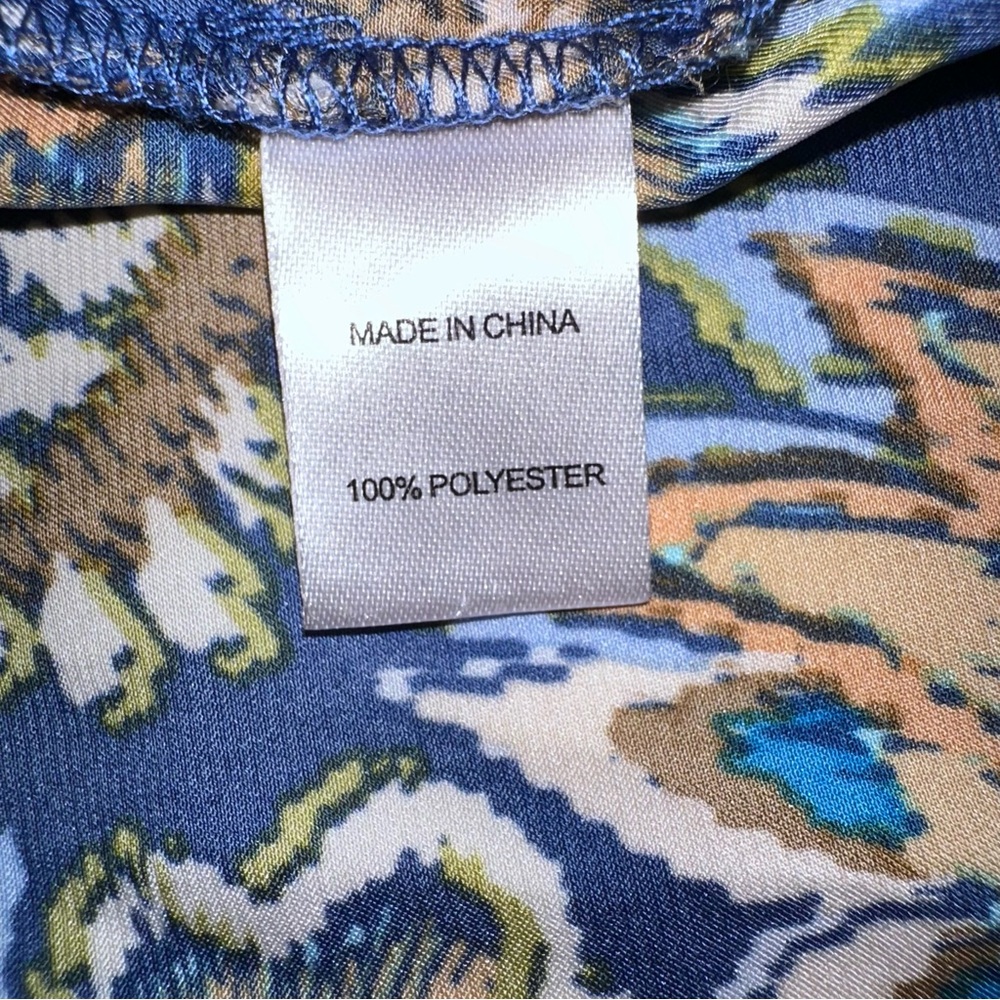 Anthropologie Drew Midi Wrap Dress Sz L Floral Collared Bohemian Resort Office - Picture 7 of 15